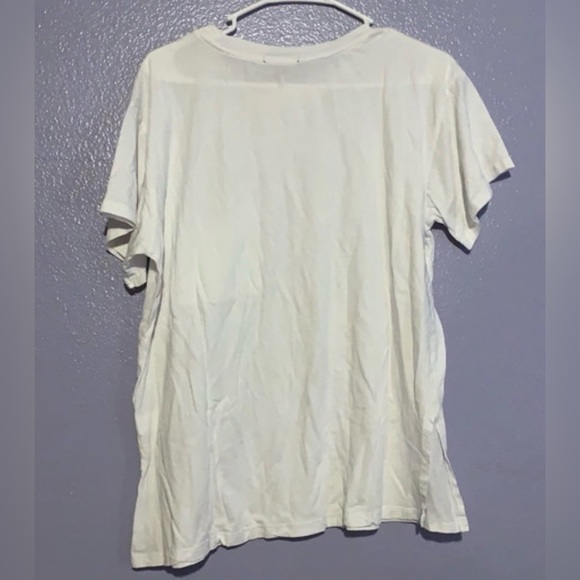 Ambiance white short sleeve pocket tee shirt - Picture 2 of 3
